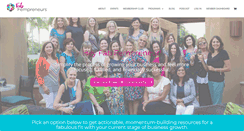 Desktop Screenshot of fabfempreneurs.com