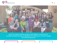 Tablet Screenshot of fabfempreneurs.com